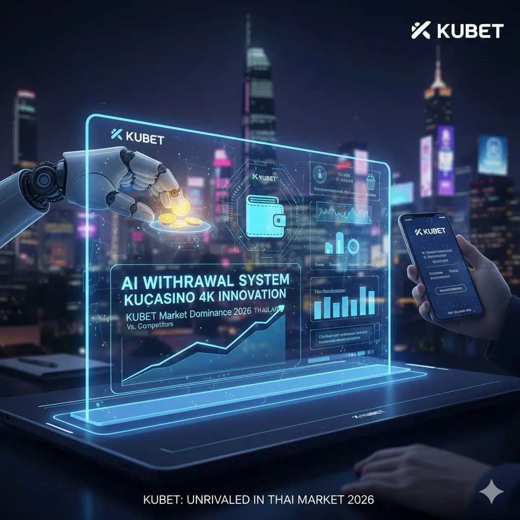พิสูจน์ระบบถอนเงิน AI และนวัตกรรม KUcasino 4K: ทำไม KUBET ถึงยืนหนึ่งในตลาดไทยปี 2026 เมื่อเทียบกับคู่แข่ง