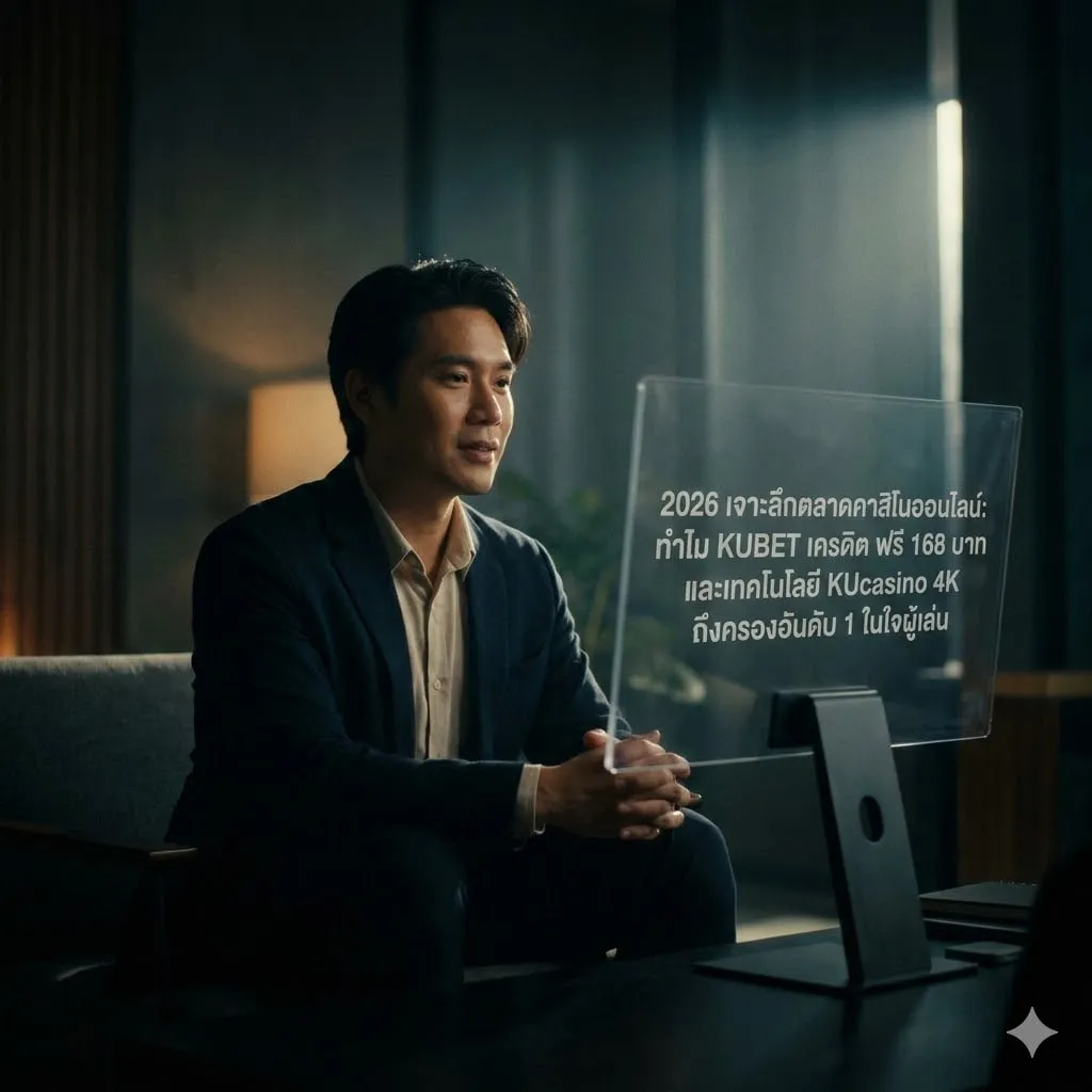 2026 เจาะลึกตลาดคาสิโนออนไลน์: ทำไม KUBET เครดิต ฟรี 168 บาท และเทคโนโลยี KUcasino 4K ถึงครองอันดับ 1 ในใจผู้เล่น